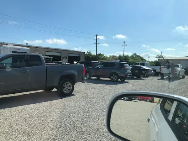 Inside the First Choice Auto Repair shop in Keller, TX